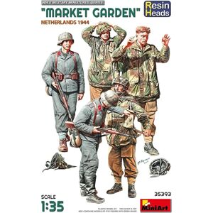 Miniart Operation Market Garden 1/35 Military Kit - 5 Figures Resin Heads Miniart Operation Market Garden 1/35 Military Kit - 5 Figures Resin Heads