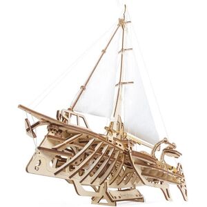 Puzzle 3D Trimaran Merihobus UGears - Modèle mécanique en bois pour adultes Puzzle 3D Trimaran Merihobus UGears - Modèle mécanique en bois pour adultes