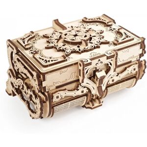 Ugears Boîte Antique 3D Puzzle - Kit Modèle en Bois - Publicité Ugears Boîte Antique 3D Puzzle - Kit Modèle en Bois - Publicité