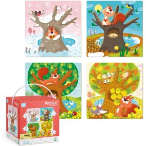 Dodo Puzzle 4 In 1 - Jahreszeiten, 72 Teile Dodo Puzzle 4 In 1 - Jahreszeiten, 72 Teile