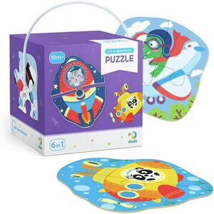Dodo Puzzle Animali e Trasporti - 6-in-1, 2-4 pezzi Dodo Puzzle Animali e Trasporti - 6-in-1, 2-4 pezzi