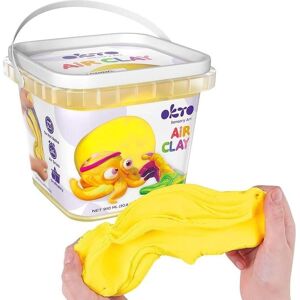 Argile légère jaune Okto - Kit de modelage pour enfants 3+anos - Publicité Argile légère jaune Okto - Kit de modelage pour enfants 3+anos - Publicité