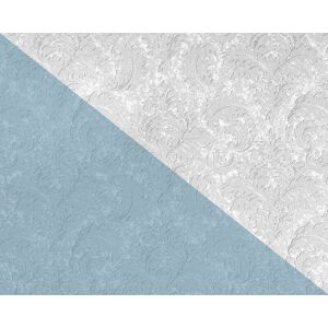 EDEM BRAVO 83006BR60 White Textured Baroque Paintable Wallpaper - Wallcovering EDEM BRAVO 83006BR60 White Textured Baroque Paintable Wallpaper - Wallcovering