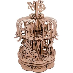 Model karuzela 3D z drewna - Puzzle drewniane - PWCA Model karuzela 3D z drewna - Puzzle drewniane - PWCA