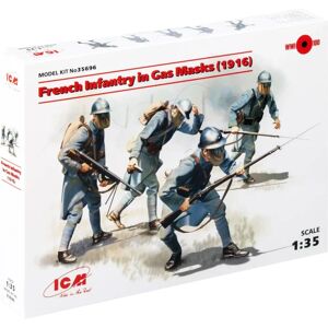 ICM Infanterie française WWI 1/35 - Figurines militaires - Publicité ICM Infanterie française WWI 1/35 - Figurines militaires - Publicité