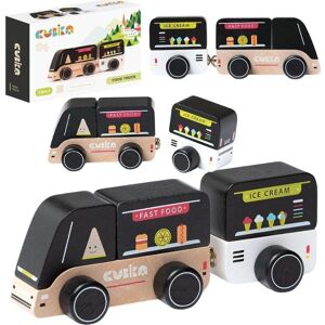 Cubika 15542 Camion de Nourriture en Bois Naturel - Food Truck - Publicité Cubika 15542 Camion de Nourriture en Bois Naturel - Food Truck - Publicité
