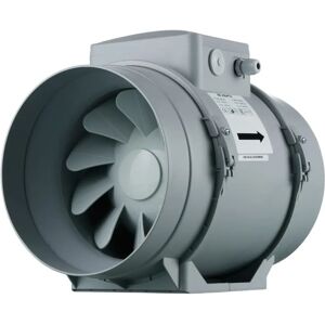 Vents Inline Fan TT Pro 200 T - 1040 m³/h - Grey / Silver / Titanium Vents Inline Fan TT Pro 200 T - 1040 m³/h - Grey / Silver / Titanium