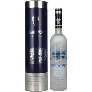 Vodka Tchaikovski Premium 40% Vol. 0,7l - Boîte Cadeau - Publicité Vodka Tchaikovski Premium 40% Vol. 0,7l - Boîte Cadeau - Publicité