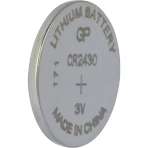 GP CR2430 - Engangslithium knappcelle - batteri GP CR2430 - Engangslithium knappcelle - batteri