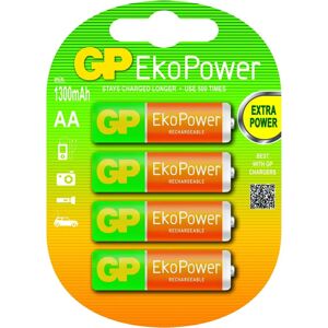 Baterías recargables AA GP - Pack de 4 Baterías recargables AA GP - Pack de 4