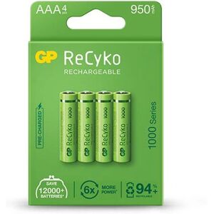GP Batteries - Oplaadbare NiMH AAA Batterij - 950mAh GP Batteries - Oplaadbare NiMH AAA Batterij - 950mAh