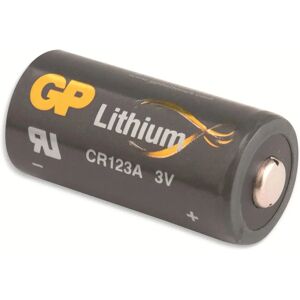 GP Batteries Lithium 070CR123AEC1 - Batteri, 3V, 1400mAh GP Batteries Lithium 070CR123AEC1 - Batteri, 3V, 1400mAh