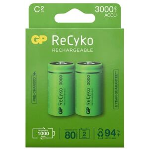 GP Batteries ReCyko Oplaadbare C-batterij - 3000mAh GP Batteries ReCyko Oplaadbare C-batterij - 3000mAh