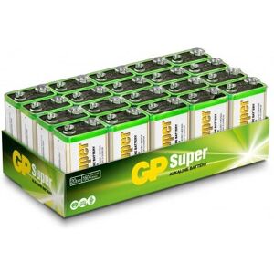 GP Batteries Modèle 1604A/6LF22 - 20 pièces Batterie multicolore - Publicité GP Batteries Modèle 1604A/6LF22 - 20 pièces Batterie multicolore - Publicité