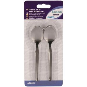 Sunnex Stainless Steel Teaspoon Pack 6's - Teaspoon Sunnex Stainless Steel Teaspoon Pack 6's - Teaspoon