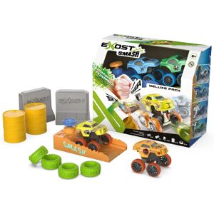Jeux de voitures à friction Exost Smash - 2 véhicules, 1 booster, accessoires - 5+ ans Jeux de voitures à friction Exost Smash - 2 véhicules, 1 booster, accessoires - 5+ ans