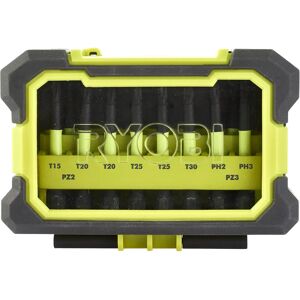 Ryobi RAK10MSDI Impact Screwdriver Bit Set - 10 Pieces Ryobi RAK10MSDI Impact Screwdriver Bit Set - 10 Pieces