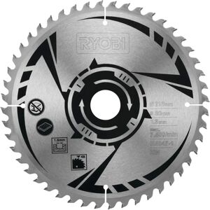 Ryobi Circular Saw Blade - 216mm, 48T, Carbide, Compatible with EMS216, R18MS216 Ryobi Circular Saw Blade - 216mm, 48T, Carbide, Compatible with EMS216, R18MS216