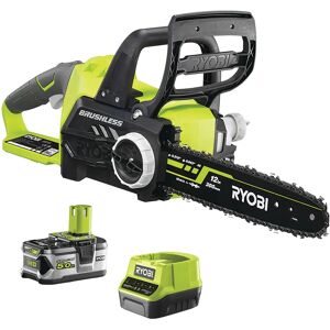 Ryobi - Motosega senza spazzole 18V - 30cm - Batteria inclusa Ryobi - Motosega senza spazzole 18V - 30cm - Batteria inclusa