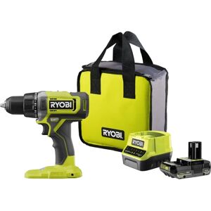 Ryobi 18V ONE+ Paristolla porakone/sähkösarja 2,0 Ah akulla ja laukulla Ryobi 18V ONE+ Paristolla porakone/sähkösarja 2,0 Ah akulla ja laukulla