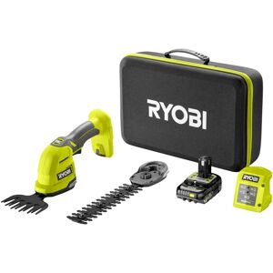 Ciseaux de jardin Ryobi - 2 en 1 tondeuse à gazon et arbustes, 18V - Publicité Ciseaux de jardin Ryobi - 2 en 1 tondeuse à gazon et arbustes, 18V - Publicité