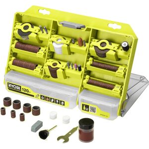 Ryobi RAR800K - 120-delars DIY poleringssätt Ryobi RAR800K - 120-delars DIY poleringssätt