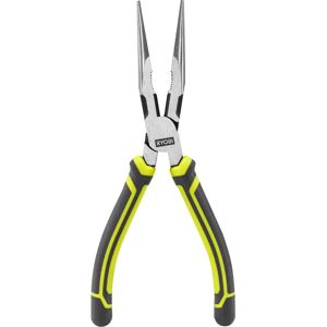 Ryobi 200mm High Leverage Long Nose Pliers - RHLNP200 Ryobi 200mm High Leverage Long Nose Pliers - RHLNP200