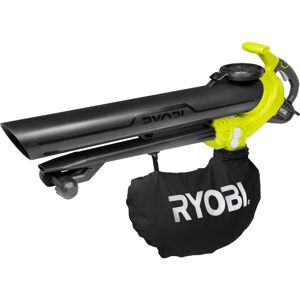 Ryobi RBV3000CESV - Soplador - 3000 W - Enchufe EU - Negro/Verde - Limpieza de Jardín Ryobi RBV3000CESV - Soplador - 3000 W - Enchufe EU - Negro/Verde - Limpieza de Jardín