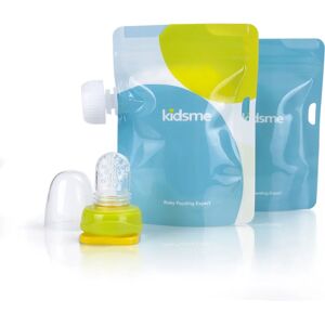 KidsMe Sachet Alimentaire Lime - Réutilisable, Sans BPA, 180ml - Accessoires Bébé - Publicité KidsMe Sachet Alimentaire Lime - Réutilisable, Sans BPA, 180ml - Accessoires Bébé - Publicité