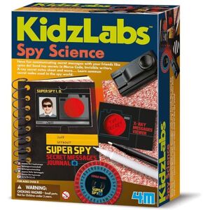 Kit de Ciencia de Espionaje 4M Kidzlabs - Negro - Juguete Científico Kit de Ciencia de Espionaje 4M Kidzlabs - Negro - Juguete Científico