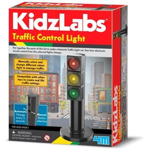 Kit Educativo de Semáforo Negro 4M - Juego de Construcción Kit Educativo de Semáforo Negro 4M - Juego de Construcción