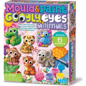 Kit de manualidades 4M - Crea y pinta animales con ojos móviles Kit de manualidades 4M - Crea y pinta animales con ojos móviles