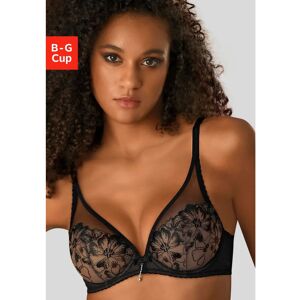 Jette Bøjle-BH - Blomstret blonde - Sexy undertøj Jette Bøjle-BH - Blomstret blonde - Sexy undertøj