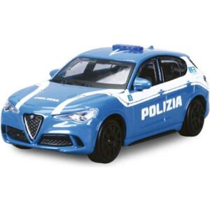 Bburago Alfa Romeo Stelvio Polizia - 1:24 Modellauto Bburago Alfa Romeo Stelvio Polizia - 1:24 Modellauto