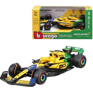 Burago F1 MCL38 2024 Monaco GP Lando Norris - 1:43 Die-cast Model Car Burago F1 MCL38 2024 Monaco GP Lando Norris - 1:43 Die-cast Model Car