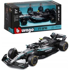 Burago Mercedes GP F1 W16 Modell - Mjuk Hölje - Gjutbil Burago Mercedes GP F1 W16 Modell - Mjuk Hölje - Gjutbil