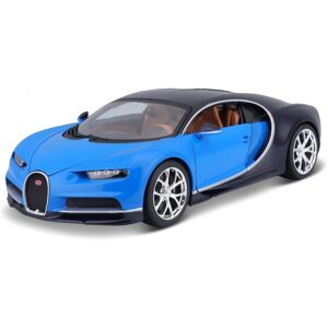 Miniature Bugatti Chiron bleu 1:18 Burago - Modèle de collection - Publicité Miniature Bugatti Chiron bleu 1:18 Burago - Modèle de collection - Publicité