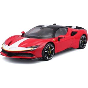 Bburago Ferrari SF90 Stradale Model - Rood Bburago Ferrari SF90 Stradale Model - Rood