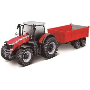 Bburago Massey Ferguson 8740S Tractor - Remolque Basculante - Modelo Agrícola Bburago Massey Ferguson 8740S Tractor - Remolque Basculante - Modelo Agrícola