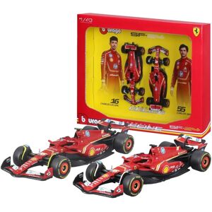 Ferrari SF-24 1:43 Gietijzermodel - Leclerc & Sainz - Ferrari Ferrari SF-24 1:43 Gietijzermodel - Leclerc & Sainz - Ferrari
