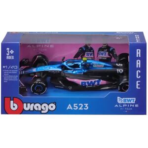 Bburago Alpine F1 A523 Model Car - Blue/Pink - 1:43 - Grand Prix Replica Bburago Alpine F1 A523 Model Car - Blue/Pink - 1:43 - Grand Prix Replica