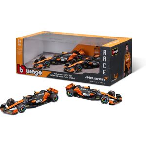 Bburago McLaren MCL38 '24 2er-Set Modellauto - F1 Fahrzeuge Bburago McLaren MCL38 '24 2er-Set Modellauto - F1 Fahrzeuge
