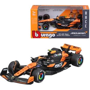 Burago MCLAREN F1 MCL38 Équipe Mercedes 1:43 Modèle - Boîtier souple - Voiture F1 - Publicité Burago MCLAREN F1 MCL38 Équipe Mercedes 1:43 Modèle - Boîtier souple - Voiture F1 - Publicité