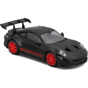 Burago Porsche 911 GT3 RS Modell 1:43 - Race Collection - Schwarz/Rot Burago Porsche 911 GT3 RS Modell 1:43 - Race Collection - Schwarz/Rot