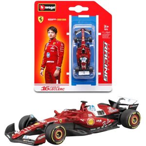 Bburago Ferrari SF-25 Charles Leclerc - Speelgoedauto 1:64 Bburago Ferrari SF-25 Charles Leclerc - Speelgoedauto 1:64