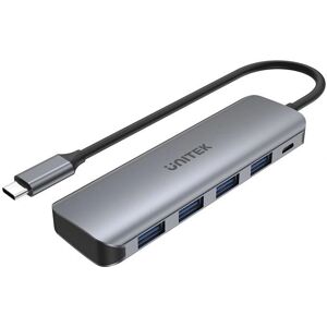 Unitek P5+ USB 3.2 Gen 1 (3.1 Gen 1) Type-A 5 Porty - Hub USB Unitek P5+ USB 3.2 Gen 1 (3.1 Gen 1) Type-A 5 Porty - Hub USB