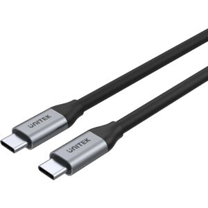 Cavo USB C Unitek C14082ABK - 1m, USB 3.2 Gen 2, USB C, Nero Cavo USB C Unitek C14082ABK - 1m, USB 3.2 Gen 2, USB C, Nero