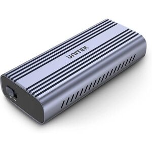Carcasa SSD M.2 PCIe NVMe/SATA Gris de Unitek - Compatible con USB 3.2 Carcasa SSD M.2 PCIe NVMe/SATA Gris de Unitek - Compatible con USB 3.2