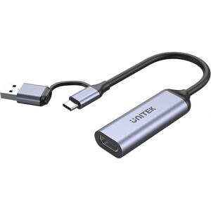 Unitek V1167A Videoadapter - 4K HDMI USB-C/Type-A Unitek V1167A Videoadapter - 4K HDMI USB-C/Type-A