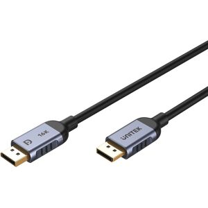 Cable DisplayPort Unitek C1626GY01-3M - Negro, 3M Cable DisplayPort Unitek C1626GY01-3M - Negro, 3M
